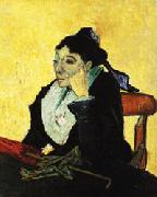 Vincent Van Gogh The Woman of Arles(Madame Ginoux) France oil painting reproduction